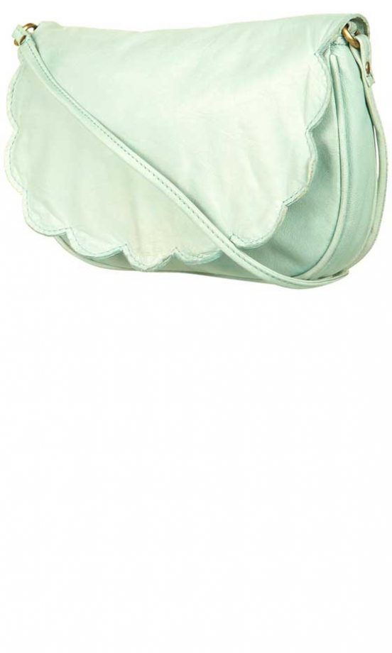 Topshop Leather Scallop Cross Body Bag, £32