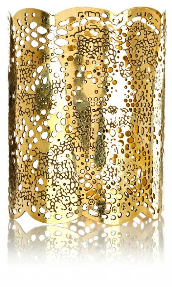Warehouse Large Filagree Cuff, £16