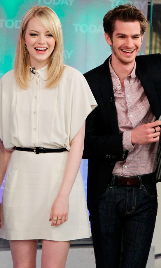 Emma Stone And Andrew Garfield On The Today Show, 2012