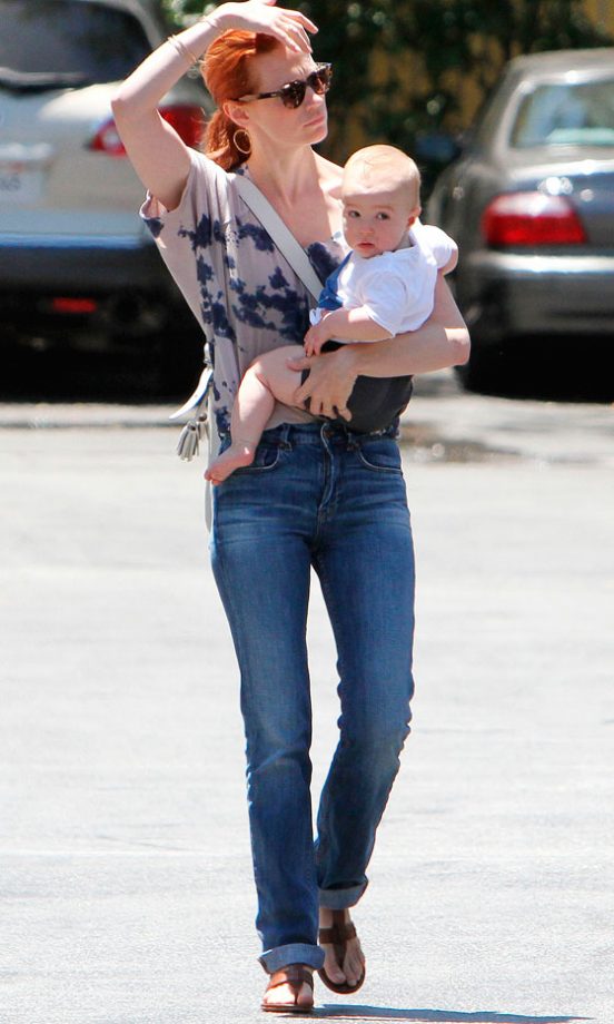 January Jones Out In LA, 2012