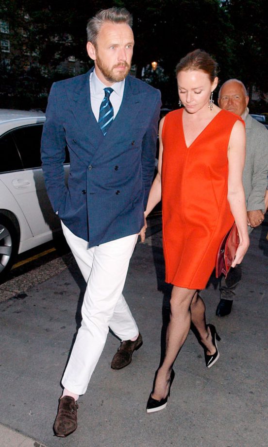 Stella McCartney And Alasdhair Willis Out In London, 2012