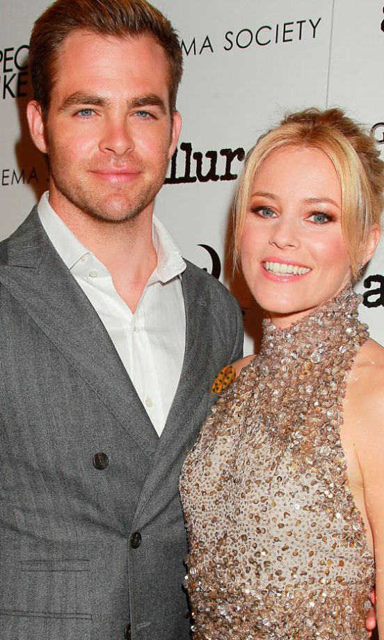 Chris Pine And Elizabeth Banks At The People Like Us Film Screening, 2012