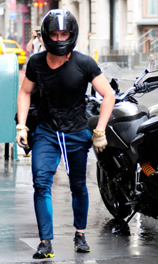 Orlando Bloom Out In New York, 2012