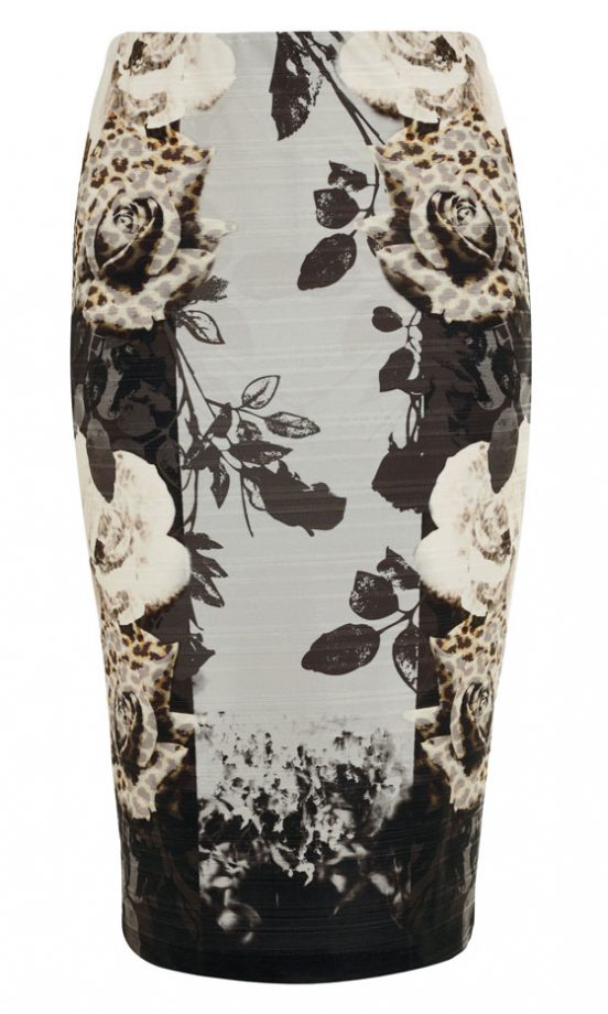 Next AW12 Floral Pencil Skirt, £26