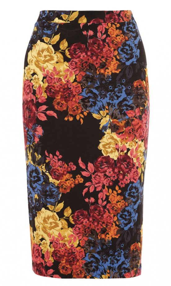 Next AW12 Floral Print Skirt