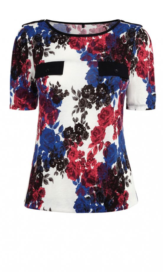 Next AW12 Floral Print Top, £22