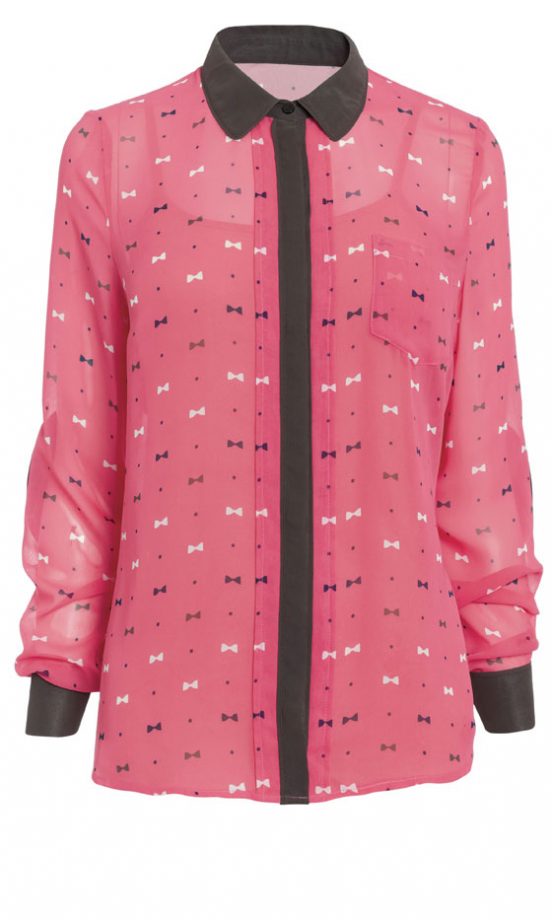 Next AW12 Bow Print Blouse, £26
