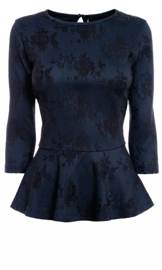 Next AW12 Lace Peplum Top, £28