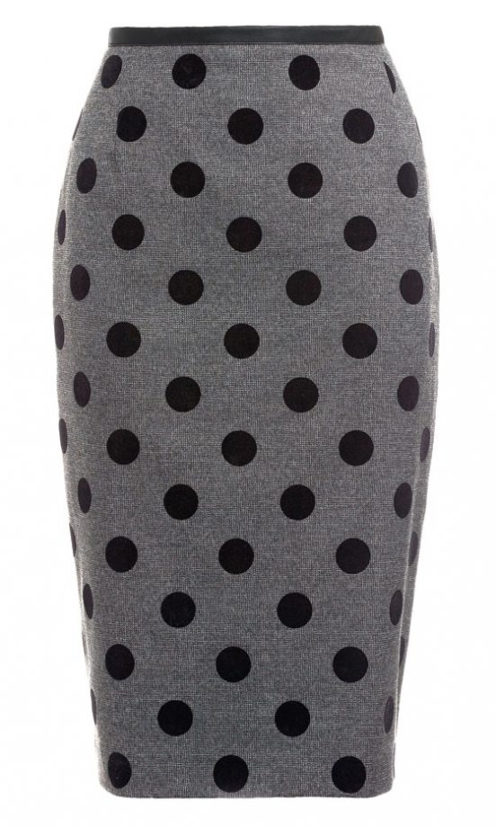 Next AW12 Polka Dot Pencil Skirt, £35