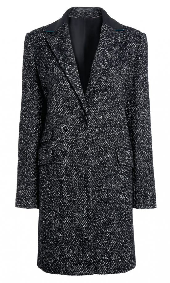 Next AW12 Tweed Crombie Coat, £65