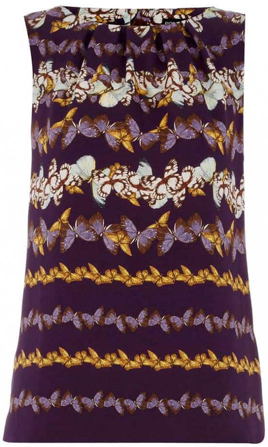 Dorothy Perkins Butterfly Shell Top, £26