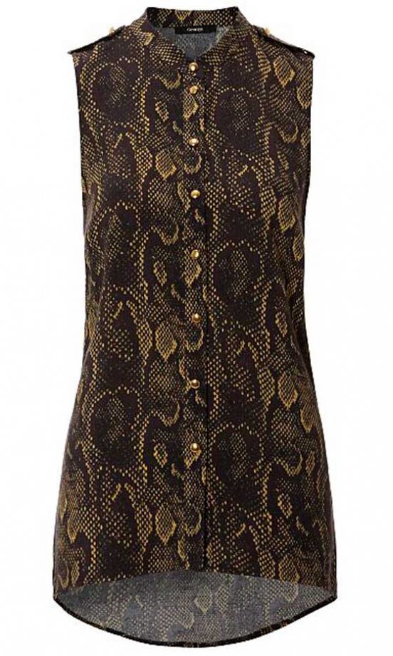 George Snake Print Blouse, £10