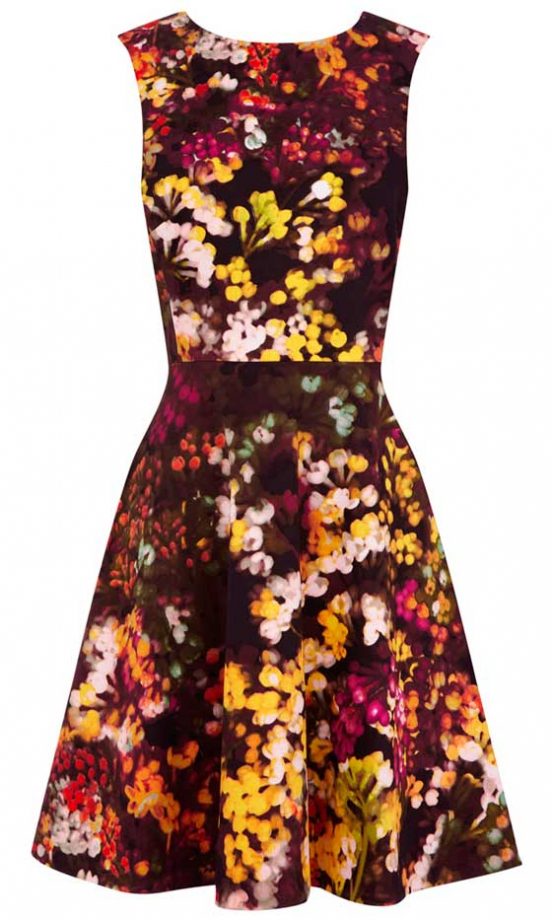 Karen Millen Blossom Print Dress, £140