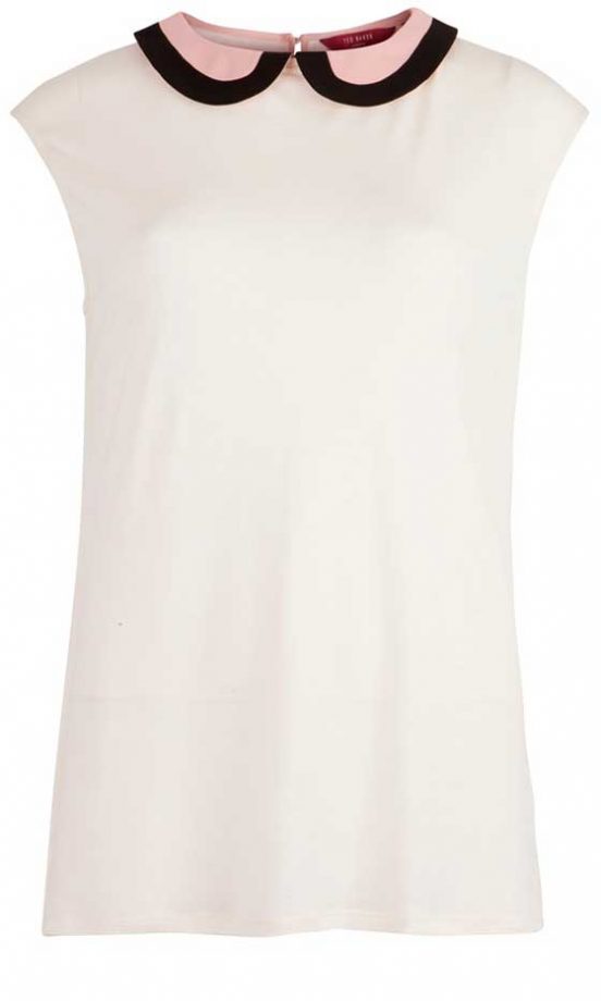 Ted Baker Contrast Collar Top, £59