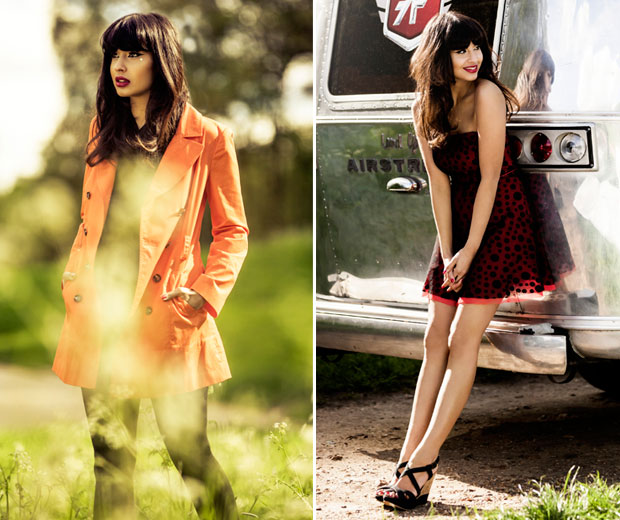 Jameela Jamil Models Her Fashion Line For Very.co.uk, 2012