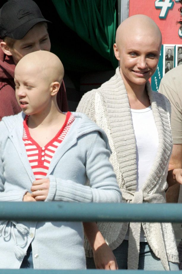 Cameron Diaz On Set Of ''My Sister's Keeper', 2008