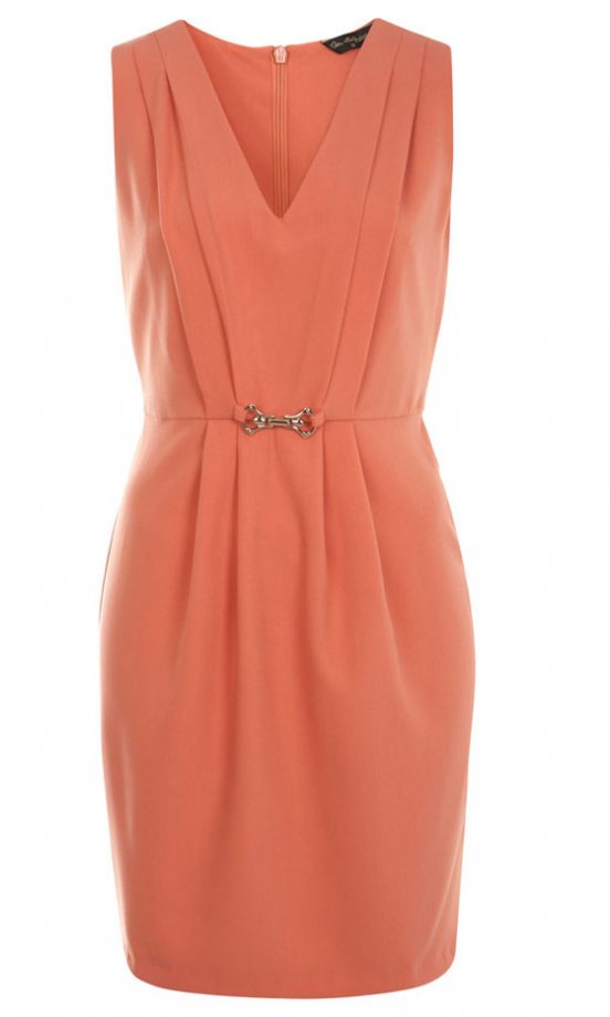 Miss Selfridge Coral Snaffle Dress, £42