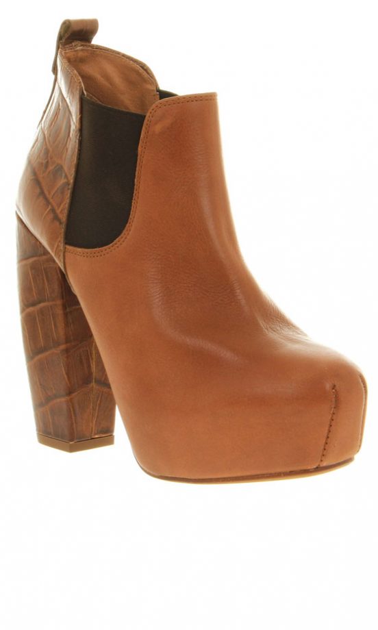 Office Tan Panel Boot, £85