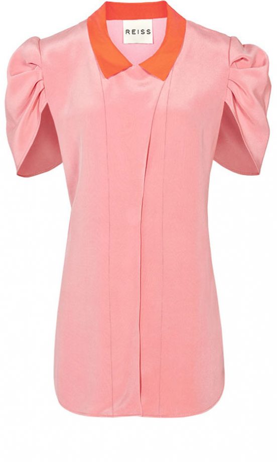 Reiss Contrast Collar Blouse, £110