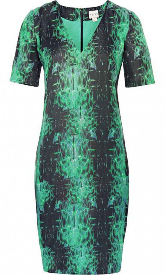 Reiss Printed Cocoon Dress, £179