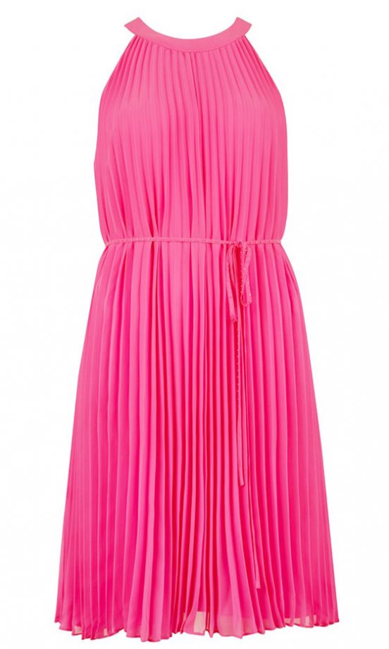 Ted Baker Pink Pleated Dress, £129