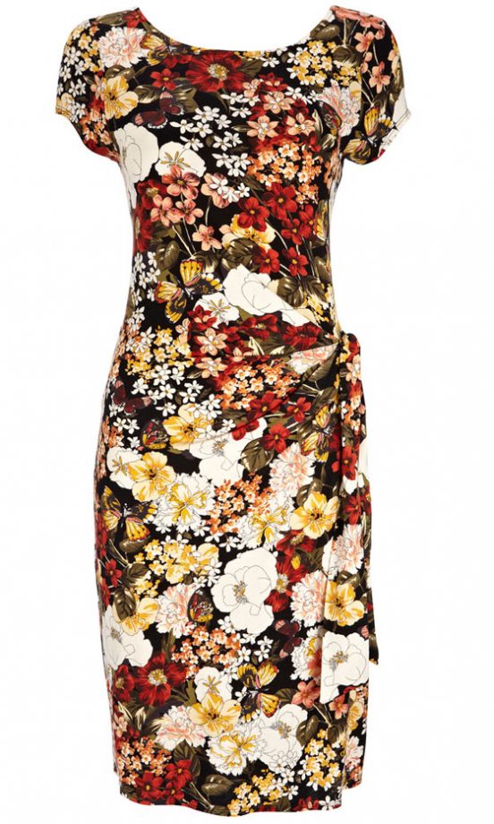 Wallis Floral Side Tie Dress, £38