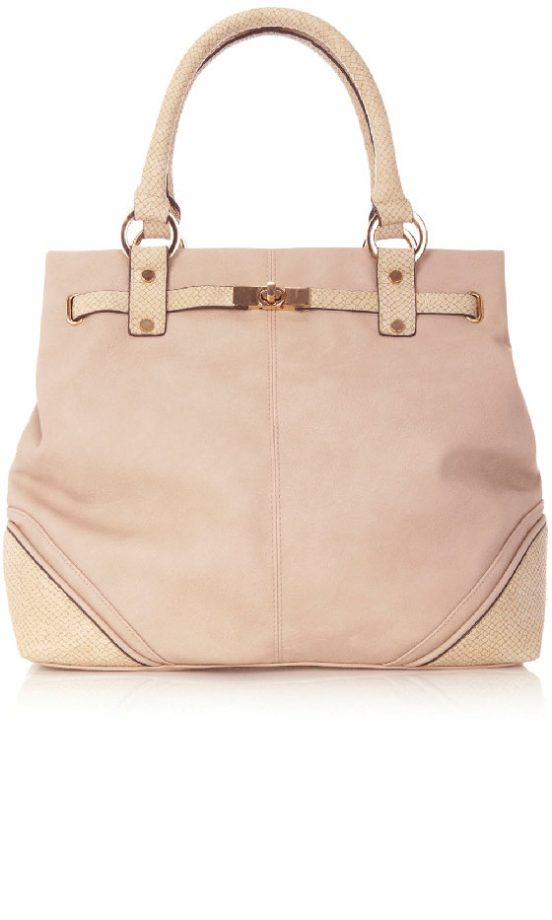 Warehouse Nude Tote Bag, £42