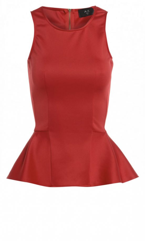 AX Paris Scuba Peplum Top, £20