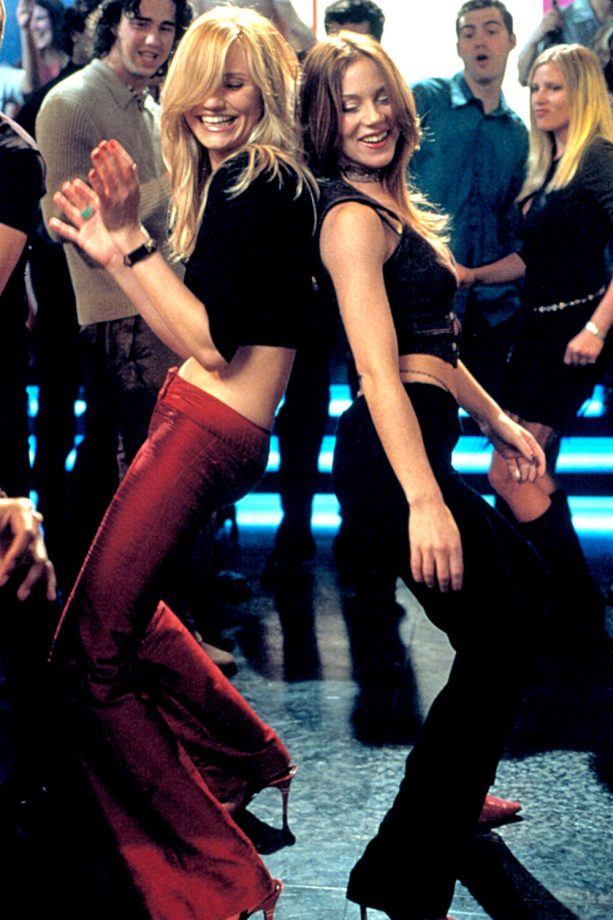 Cameron Diaz Dancing With Christina Applegate In The Film 'The Sweetest Thing', 2002