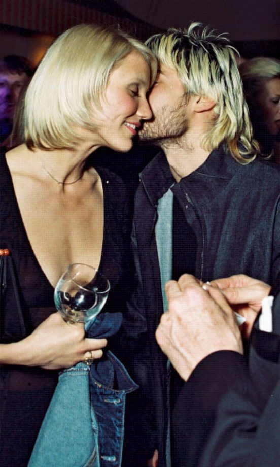 Cameron Diaz & Jared Leto At Vanity Fair Oscars Party, 2000