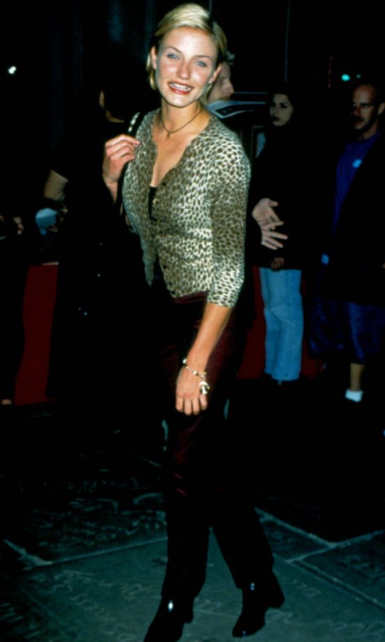 Cameron Diaz Promotes 'The Mask', 1994