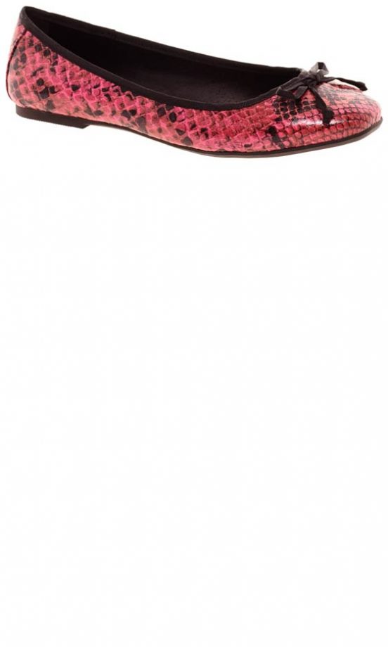 ASOS Snake Ballet Pumps, £18