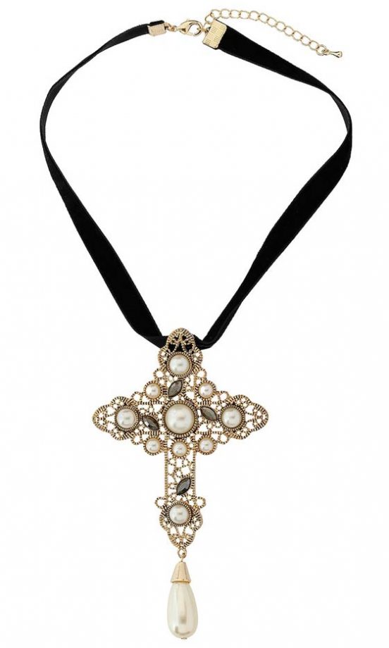 Dorothy Perkins Cross Necklace, £12.50