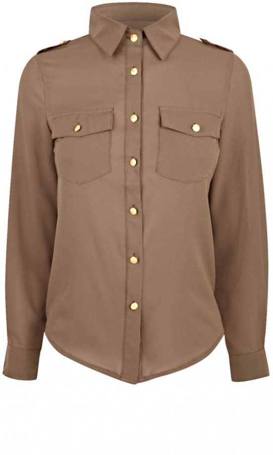 Fashion Union Military Blouse, £20