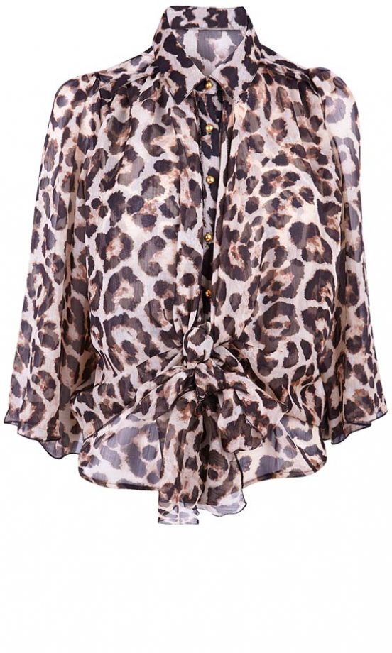 Fashion Union Leopard Blouse, £18