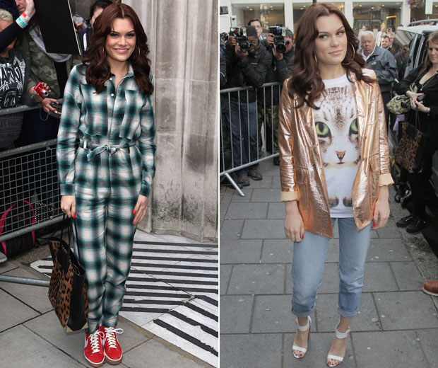 Jessie J is determind to show off her new look while promoting her book