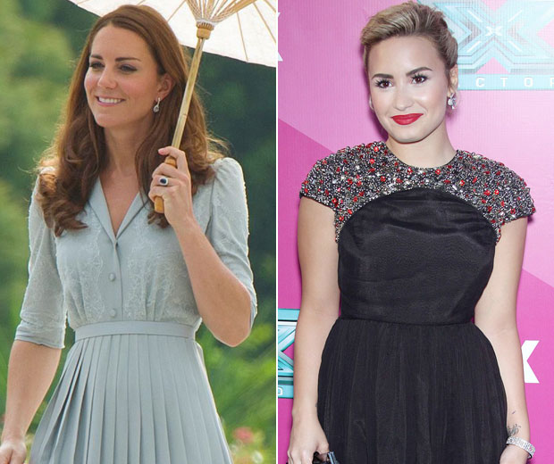 Demi Lovato has leapt to Kate Middleton's defence