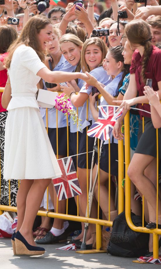 Kate Middleton In Singapore