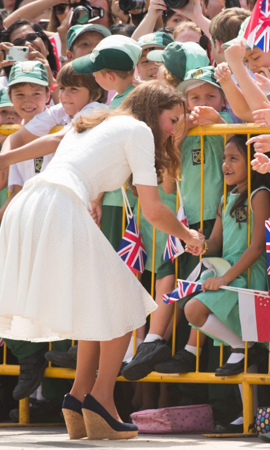 Kate Middleton In Singapore