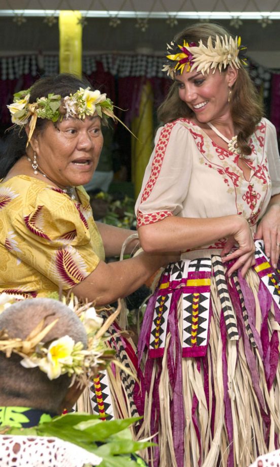 Kate Middleton In The Solomon Islands