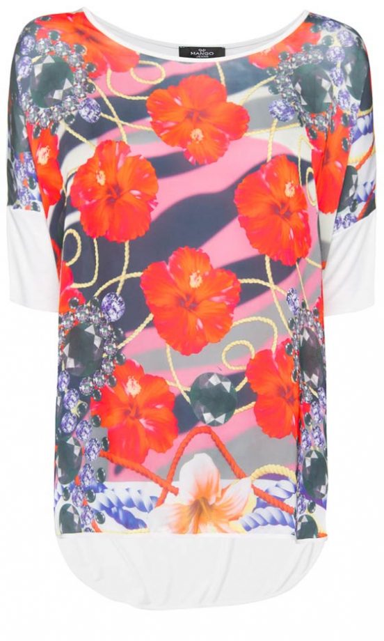 Mango Digital Print Top, £22.99