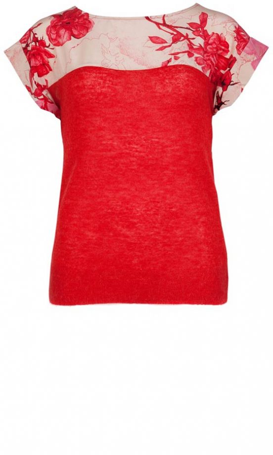 Ted Baker Floral Print Top, £99