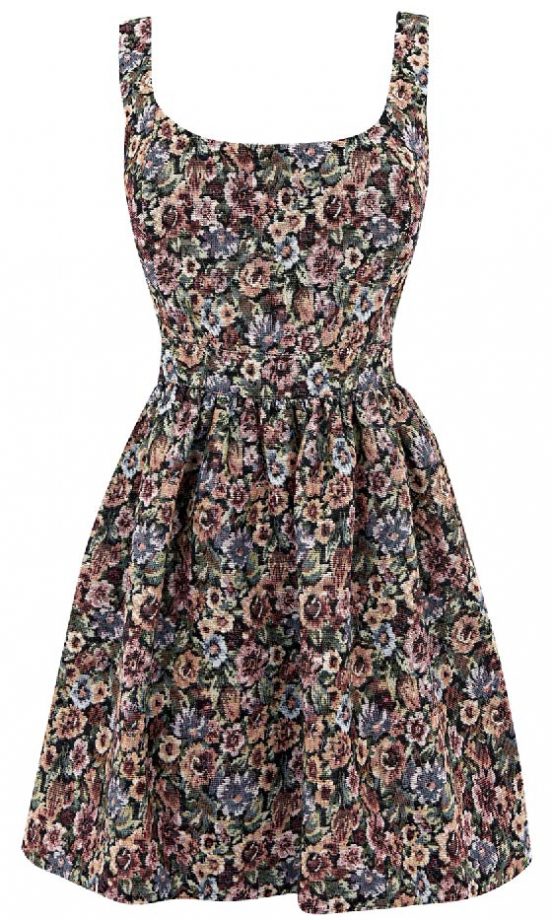 Warehouse Tapestry Dress, £65