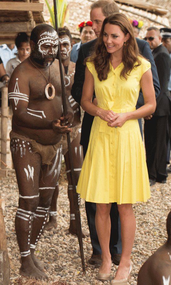 Kate Middleton In The Solomon Islands
