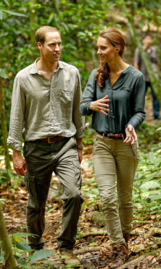 Kate Middleton In The Borneo Rainforest