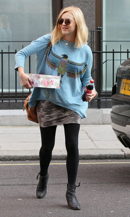 Fearne Cotton Out In London, 2012