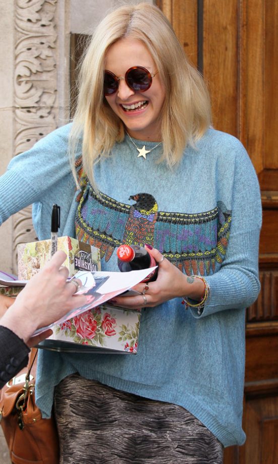 Fearne Cotton Out In London, 2012