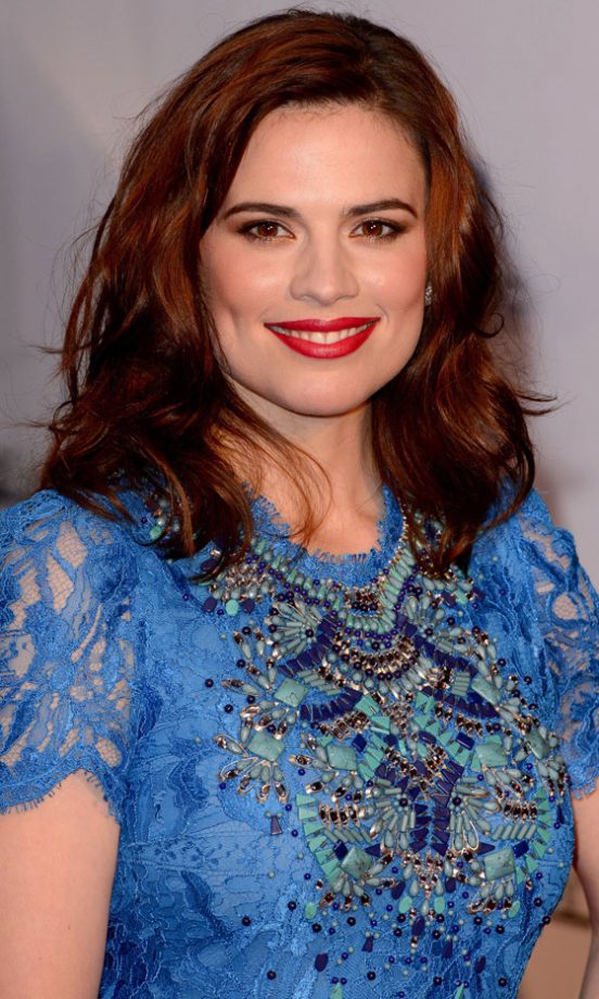 Hayley Atwell At The Sweeney Film Premiere, 2012