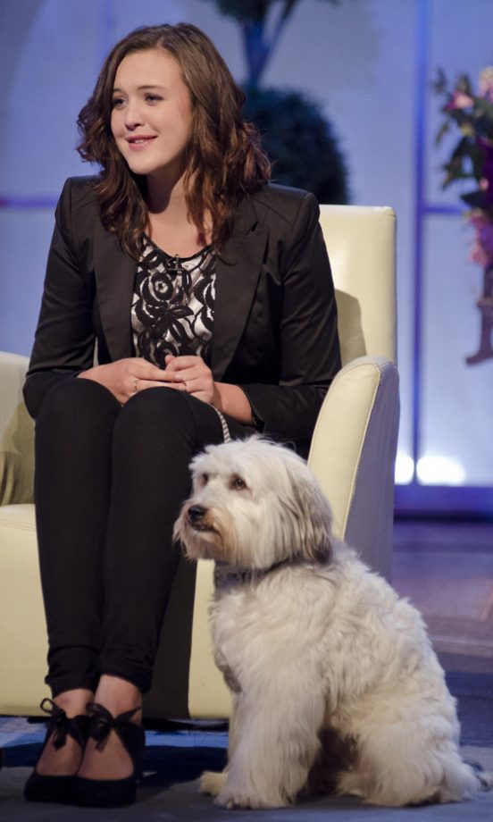 Britain's Got Talent Winners Ashleigh And Pudsey On The Alan Titchmarsh Show, 2012