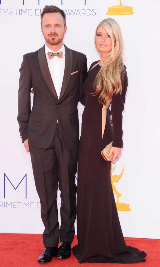 Aaron Paul At The Emmys 2012